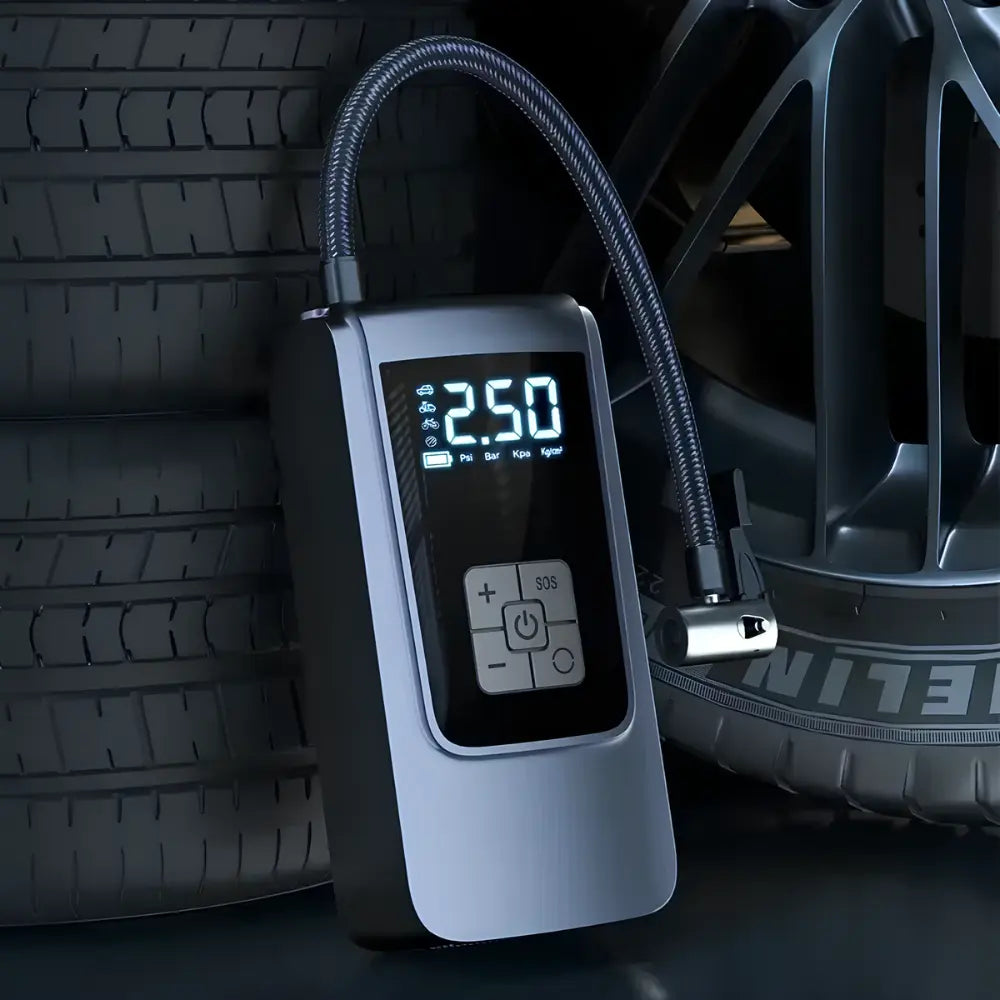 Compressor de Ar Portátil Elétrico para Pneus