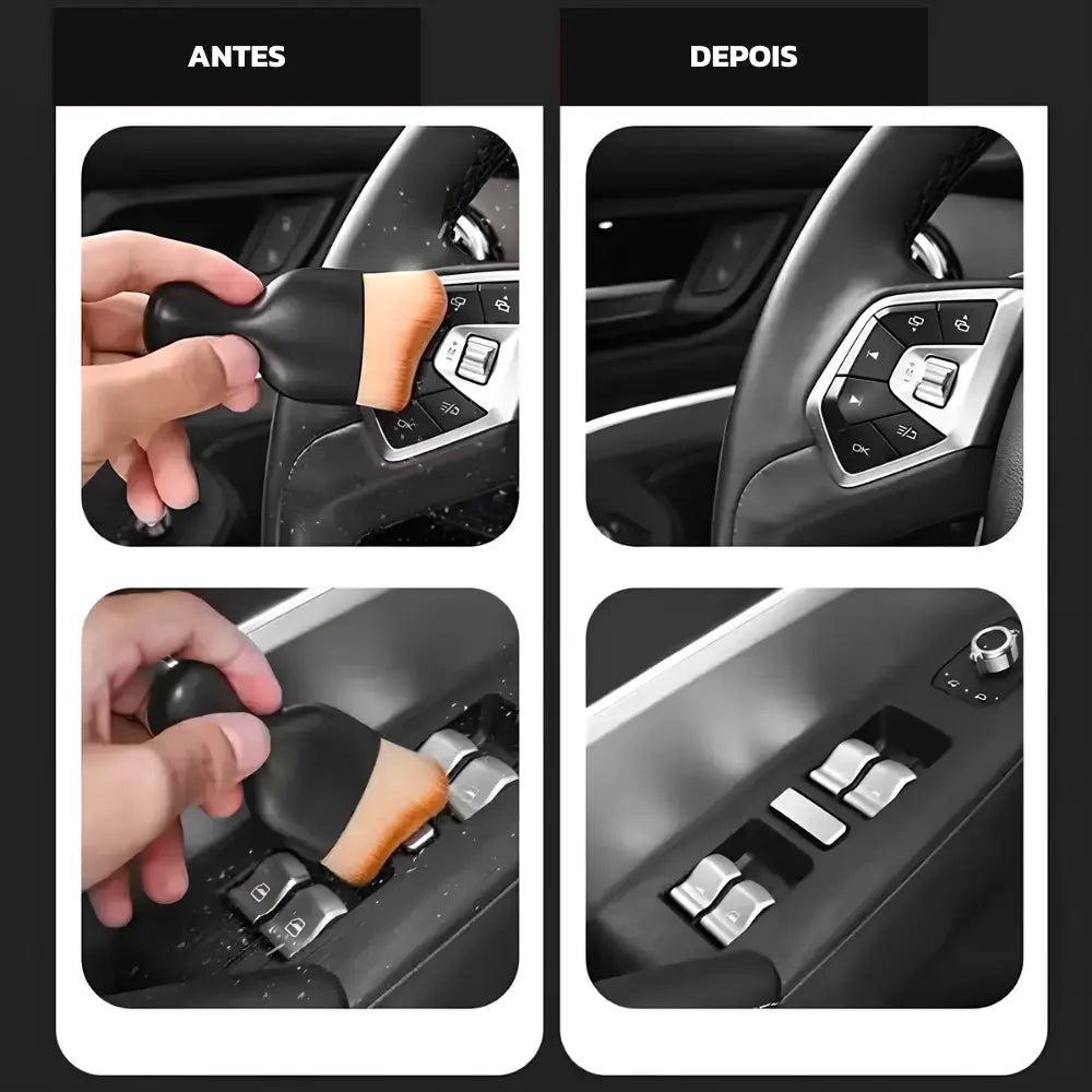 Escova Para Limpar O Interior Do Carro
