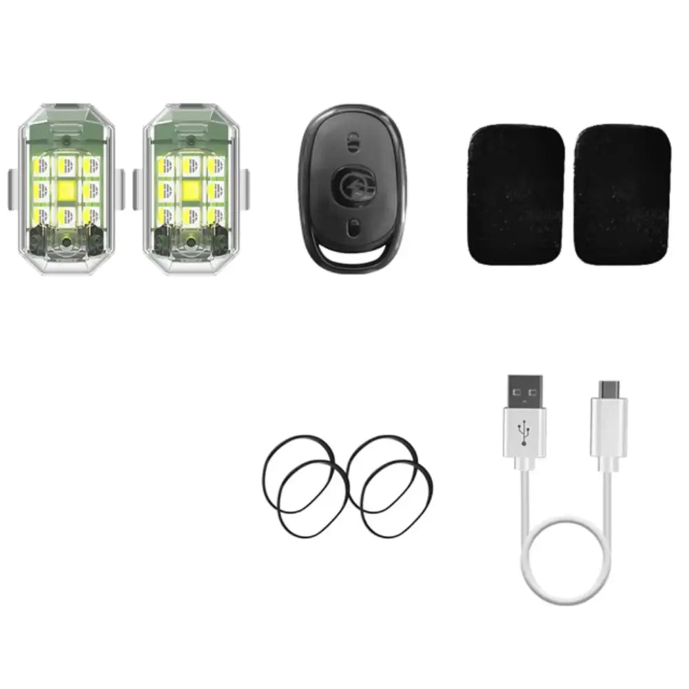 Luzes LED com Controle Remoto Sem Fio