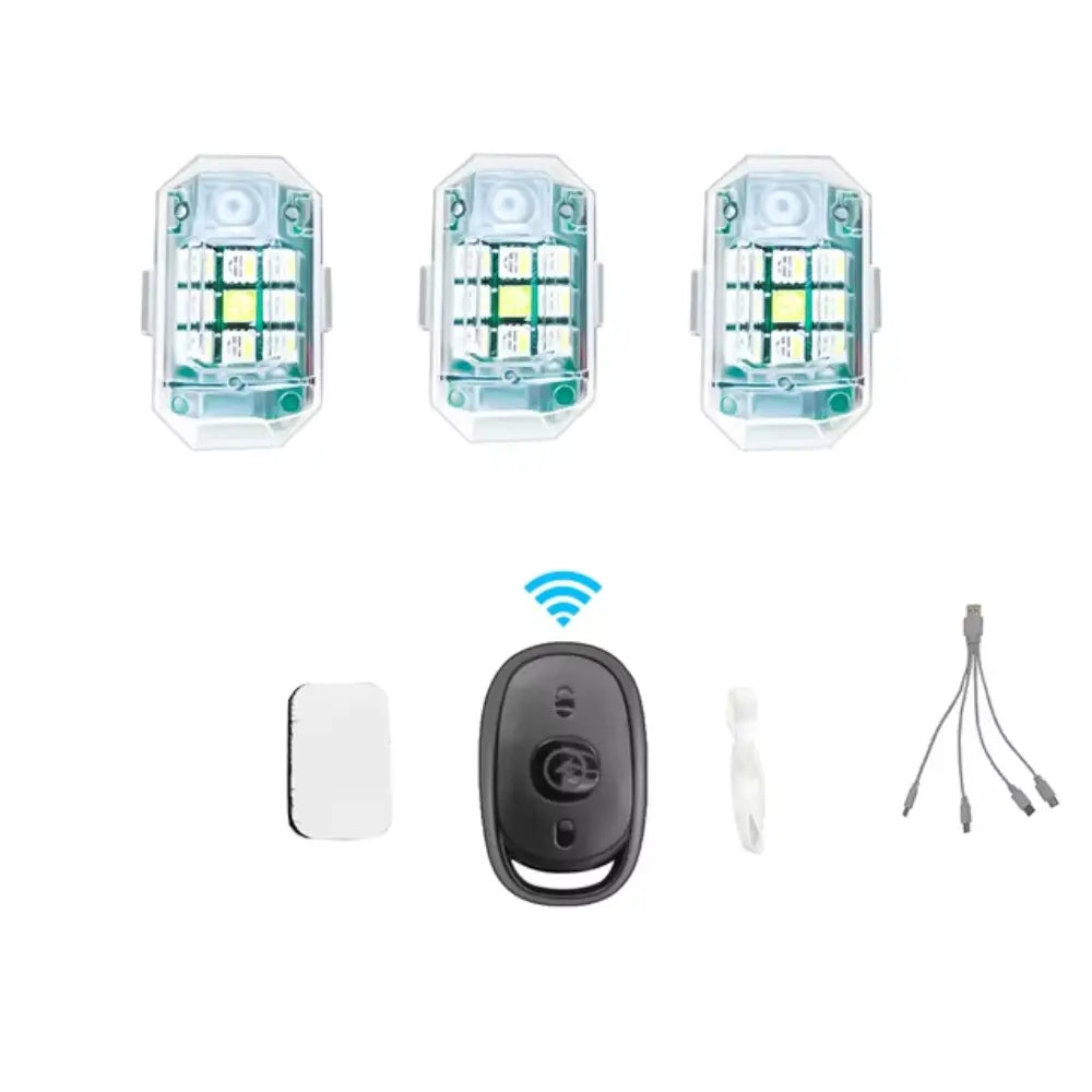 Luzes LED com Controle Remoto Sem Fio