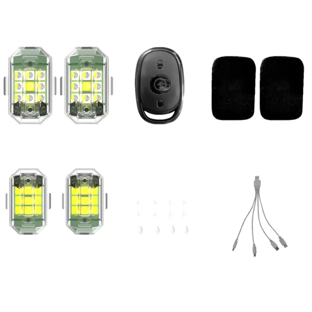 Luzes LED com Controle Remoto Sem Fio