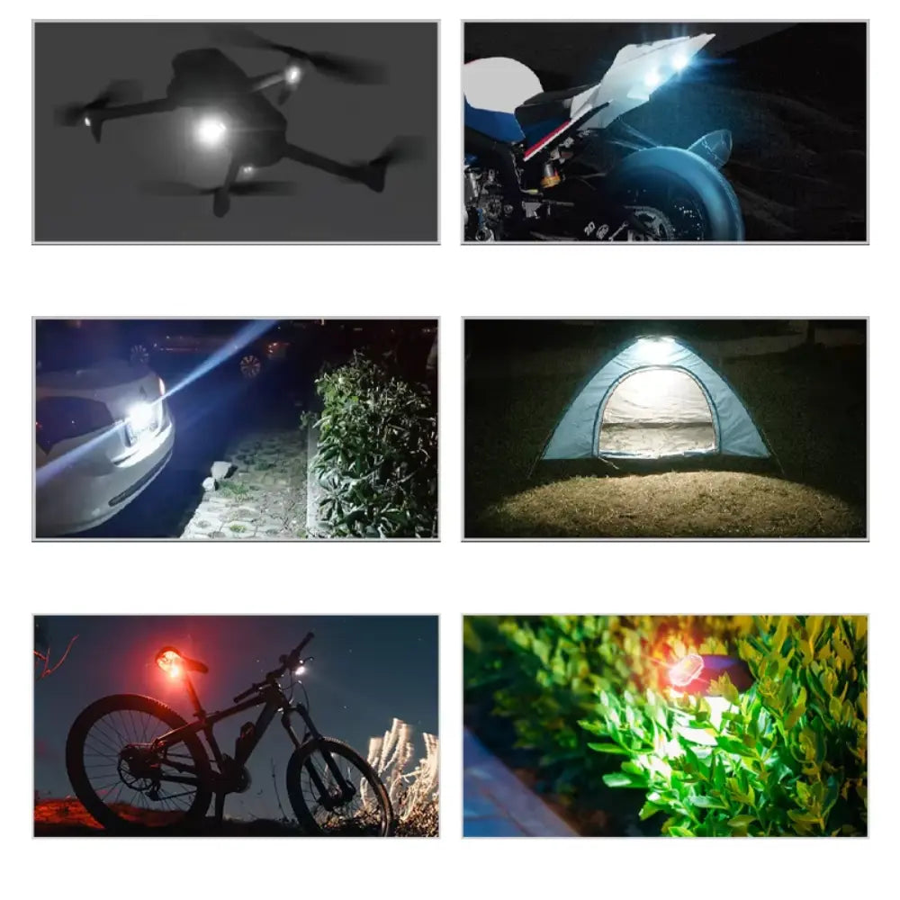 Luzes LED com Controle Remoto Sem Fio