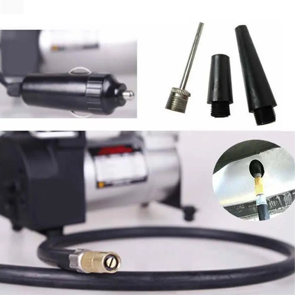 Compressor de Ar Portátil Elétrico 200 PSI para Carros e Motos