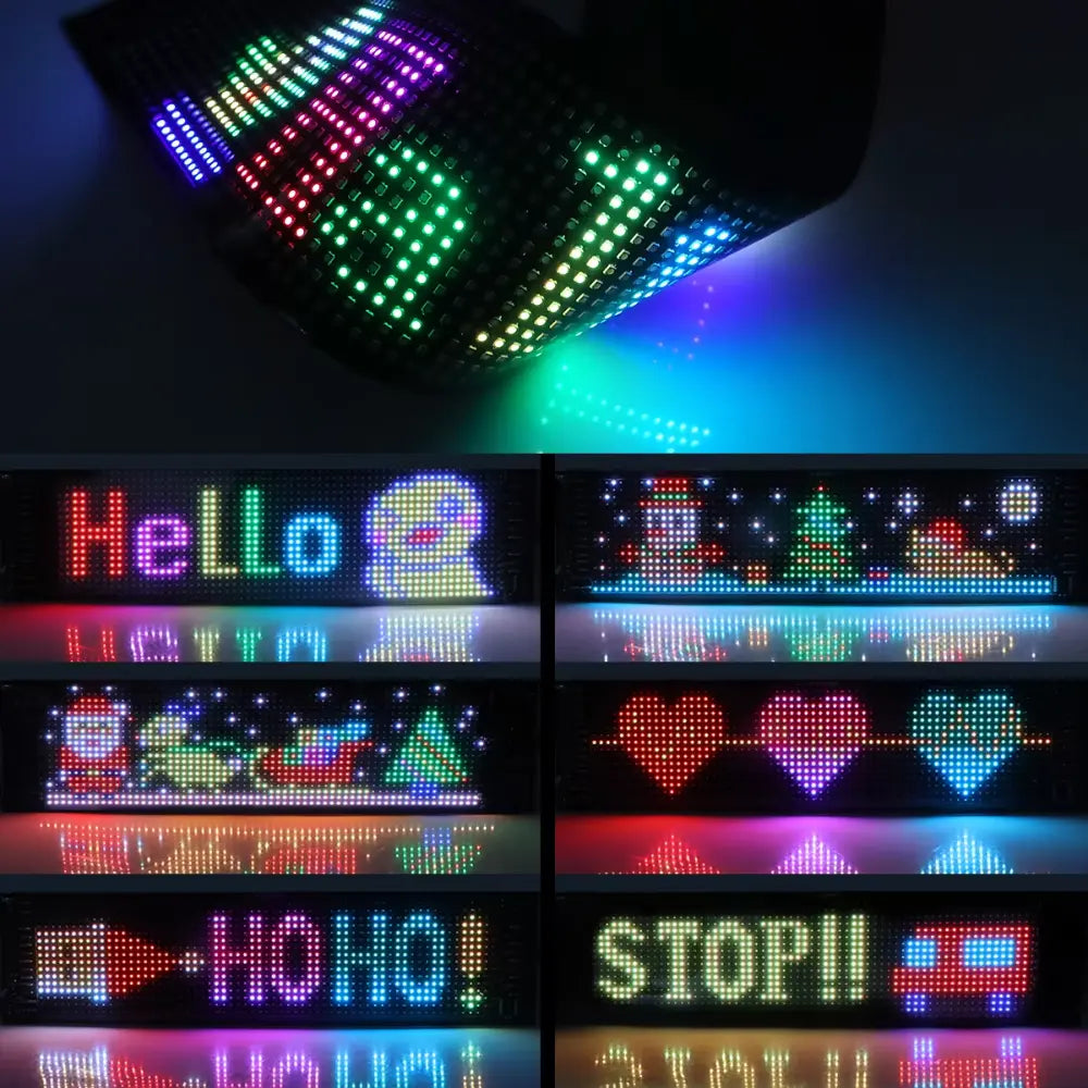 Tela LED Flexível Bluetooth Personalizável