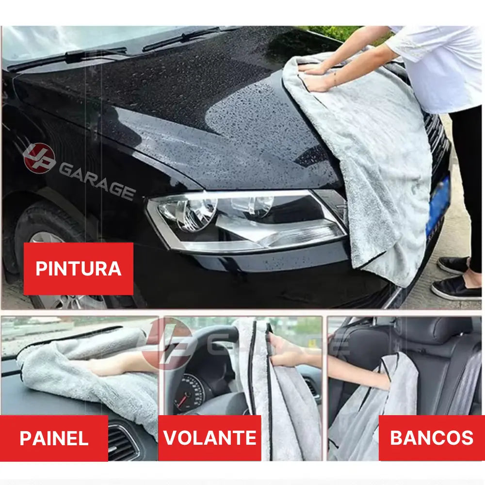 Toalha de Microfibra Profissional